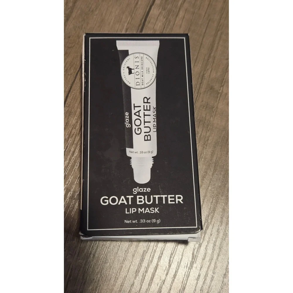 Dionis Goat Milk Skincare Glaze Goat Butter Lip Mask 0.33 oz Sweet Shortbread